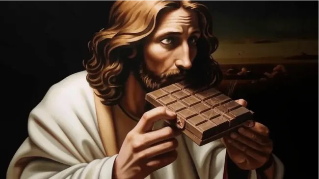 jezus en chocolade jezus en chocolade