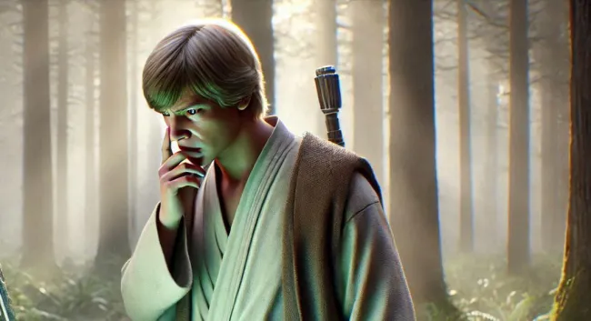 Luke Skywalker mop Luke Skywalker