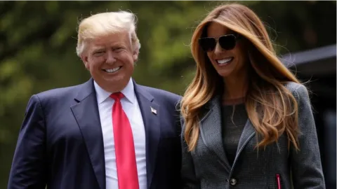 donald en melania